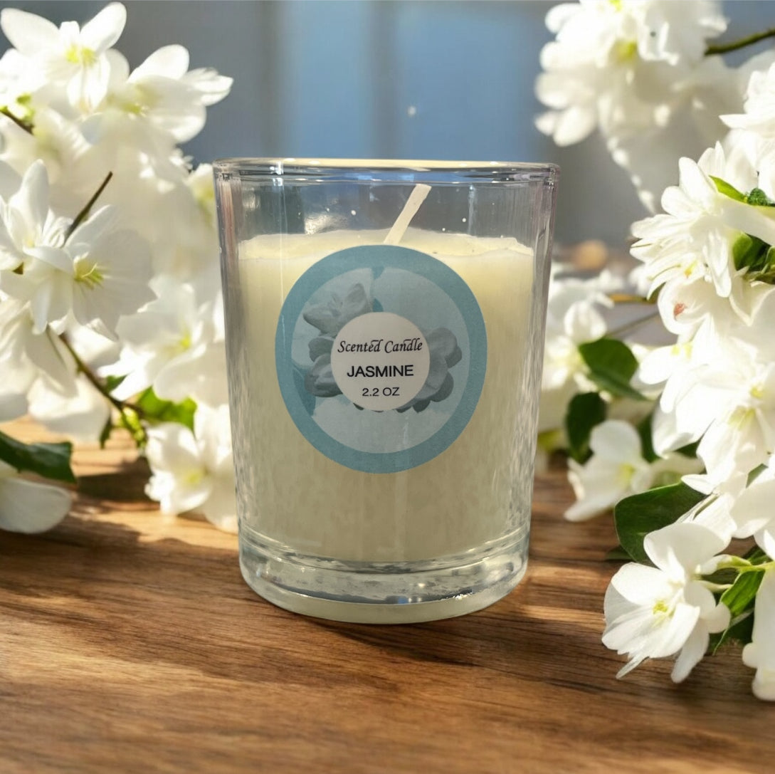 Scented Candle Jasmine 2.2oz.