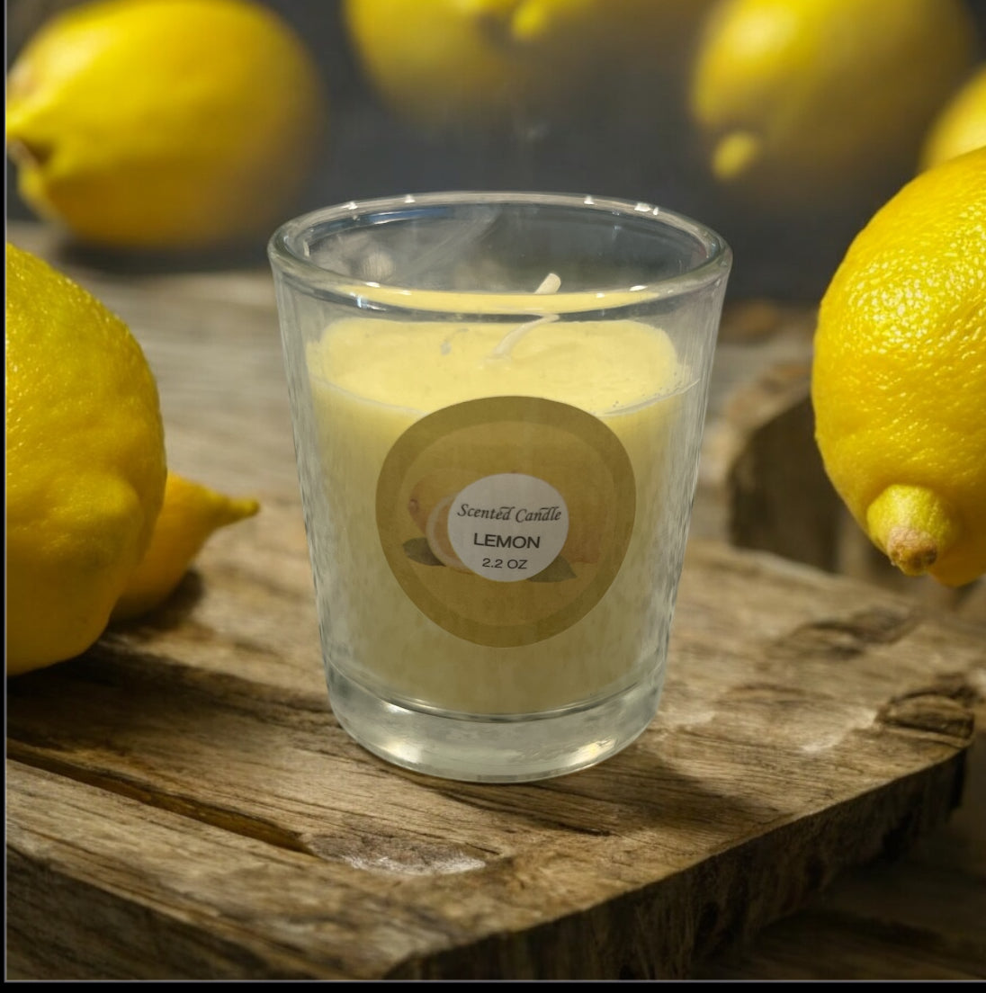Scented Candle Lemons 2.2oz.